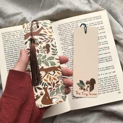 Woodland Fox Bookmark | The Tiny Toucan