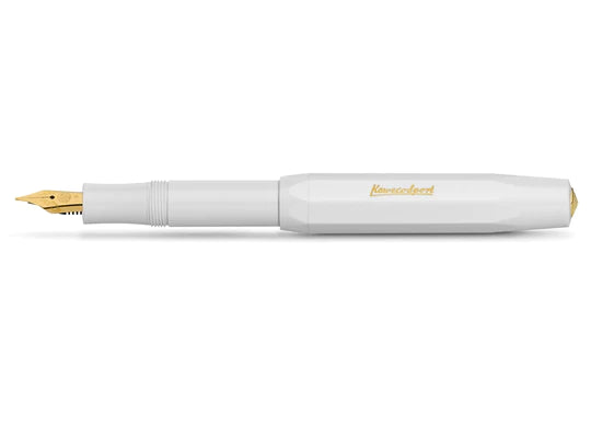Kaweco Classic Sport - White Fountain Pen (Fine Tip)