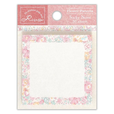 Floral Pattern Sticky Note | Risette: Roz