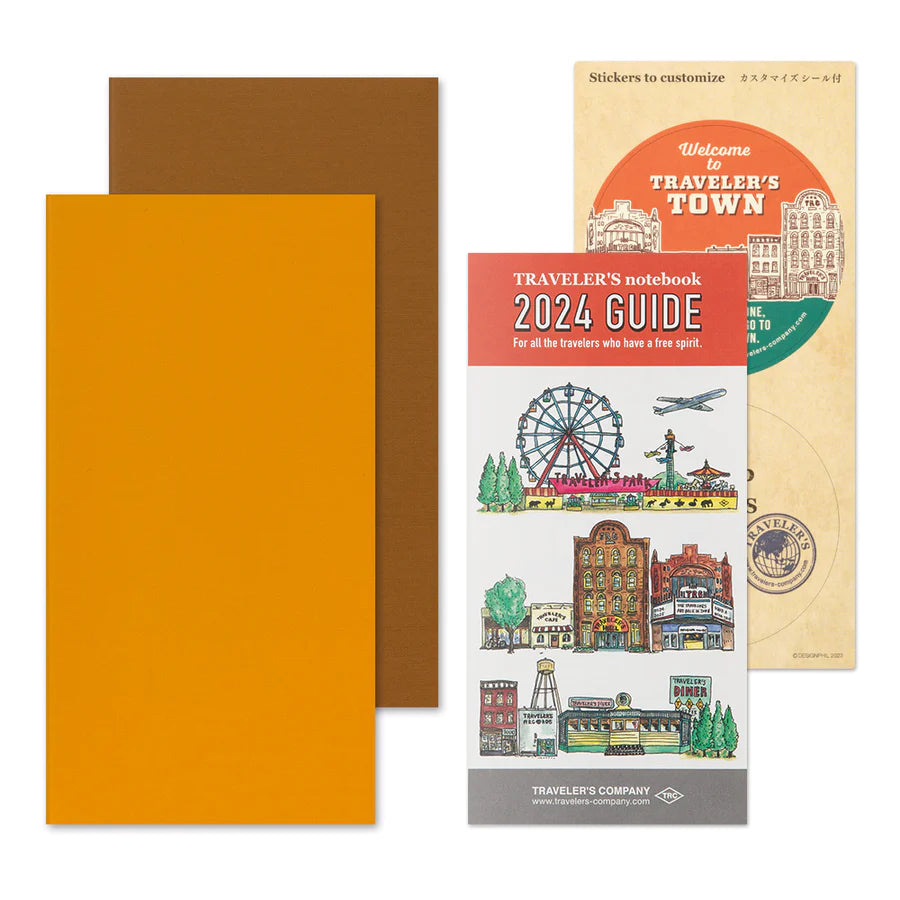 TN Traveler's Notebook - 2024 Weekly Vertical Refill (Regular Size)