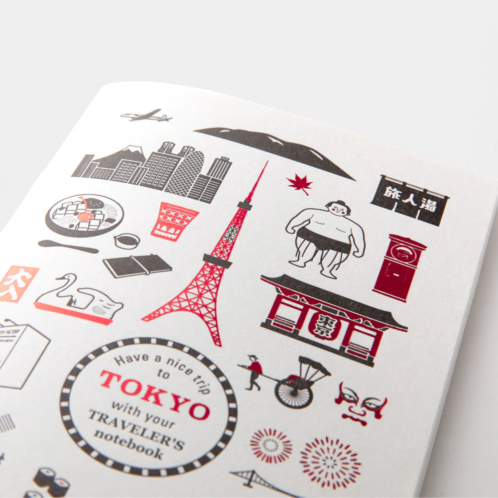 TN Traveler's Notebook - Tokyo Edition, Blank Refill (Regular)