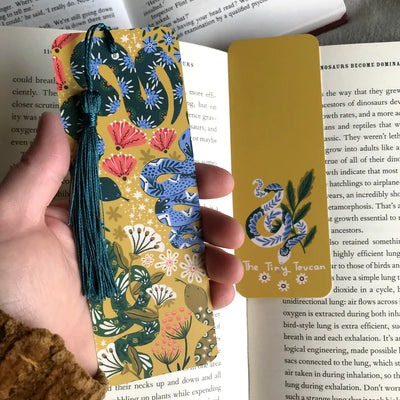 Snake Bookmark | The Tiny Toucan