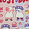 Ghost Date Sticker Sheet