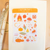 Autumn Day Sticker Sheet | brookeillust