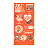 TN Traveler's Notebook - Plastic Sheet 2025 (Regular Size)