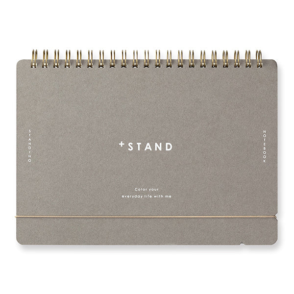 Midori + Stand Notebook | A6, Cross Grid