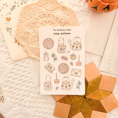 Cozy Autumn Sticker Sheet