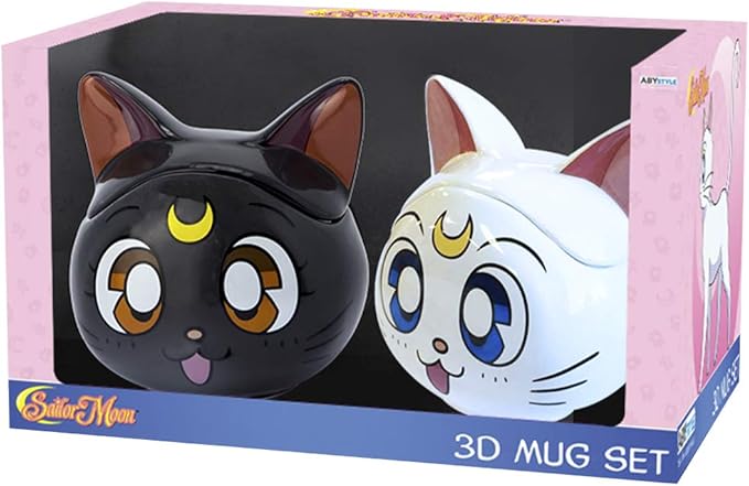 Artemis & Luna 3D Mug Set