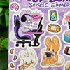 Hobby Bunny Gamers Sticker Sheet