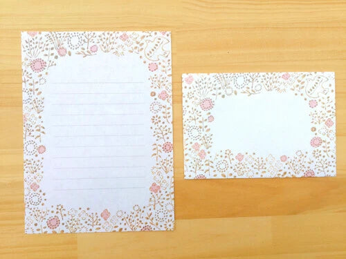 Letter Writing Set - Birds in the Flowers