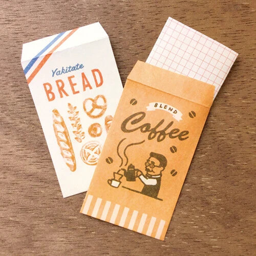 Letter Writing Set - Bread & Coffee