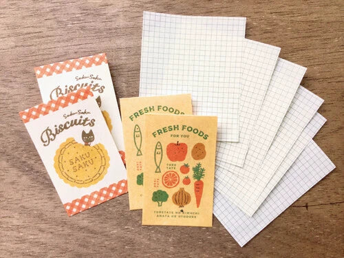 Letter Writing Set - Veggies & Biscuit