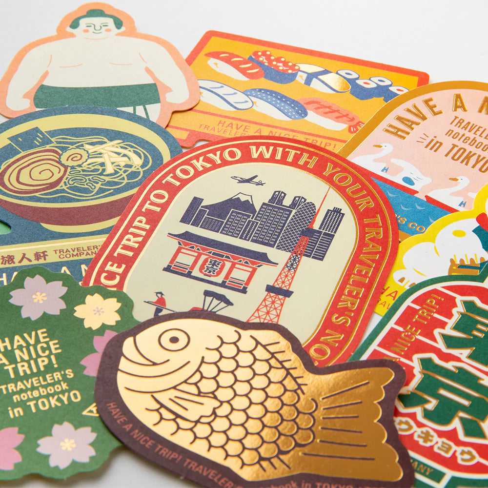 TN Traveler's Notebook - Tokyo Edition - Sticker Set