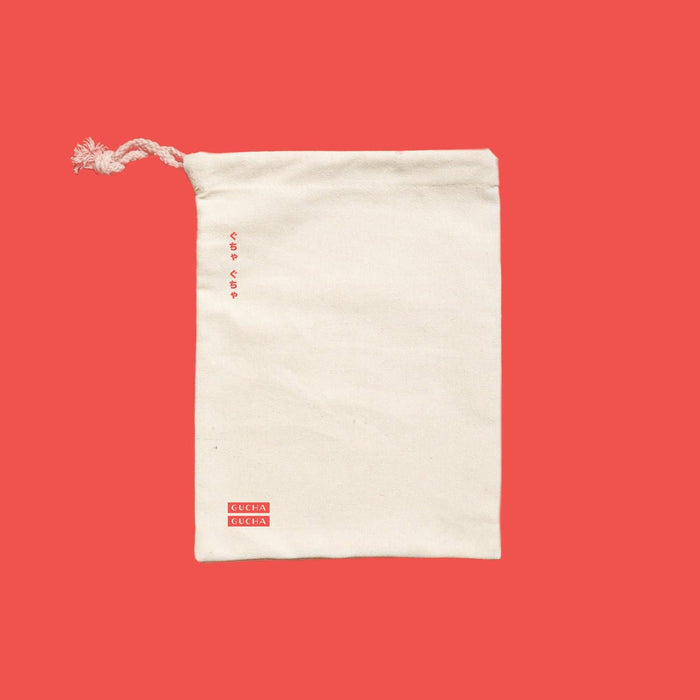 Red Checker • Drawstring Bag • 8x10