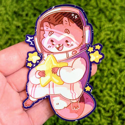 Space Raccoons Sticker