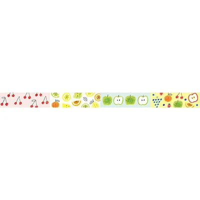 Furukawa Shiko Washi Tape - Fruits