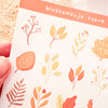 Fall Plants Sticker Sheet