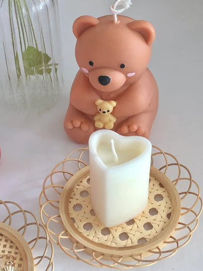 Large Teddy (with little ted) | Kiki's Candles