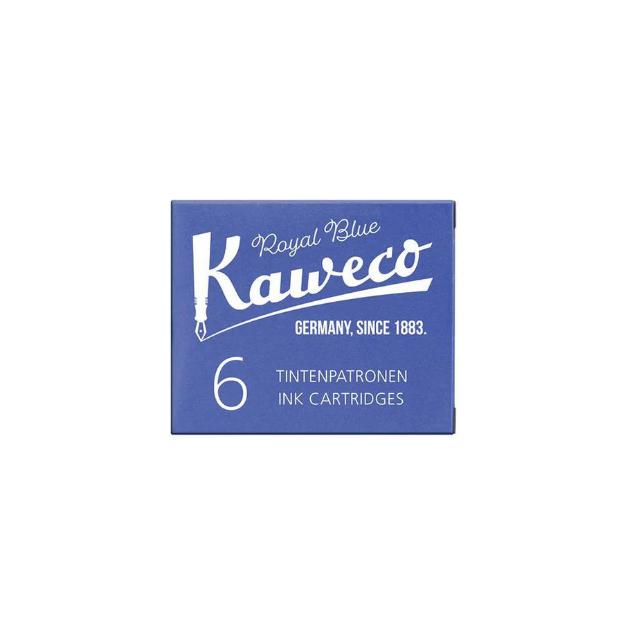 Kaweco 6pk Ink Cartridge - Royal Blue