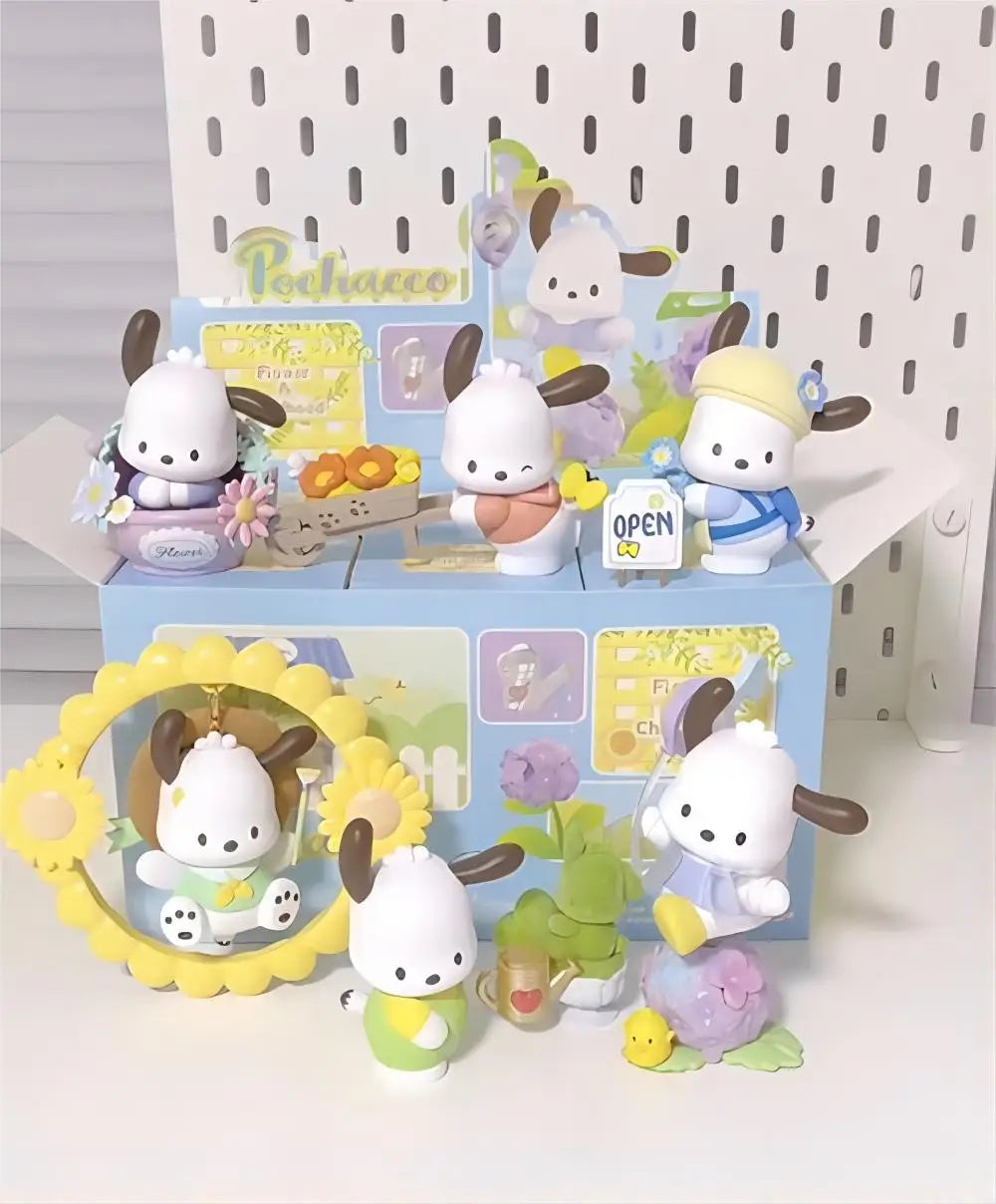 Pochacco Flower and Childhood Series by Sanrio x Miniso | Blind Box