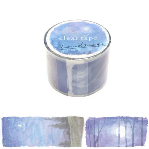 Mind Wave Washi Tape - Moonlight Landscape