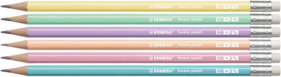 STABILO Swano Pastel Graphite pencil - Pack of 6