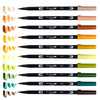 Tombow Dual Brush Pen Set - Seventies (10pk)