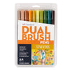 Tombow Dual Brush Pen Set - Seventies (10pk)