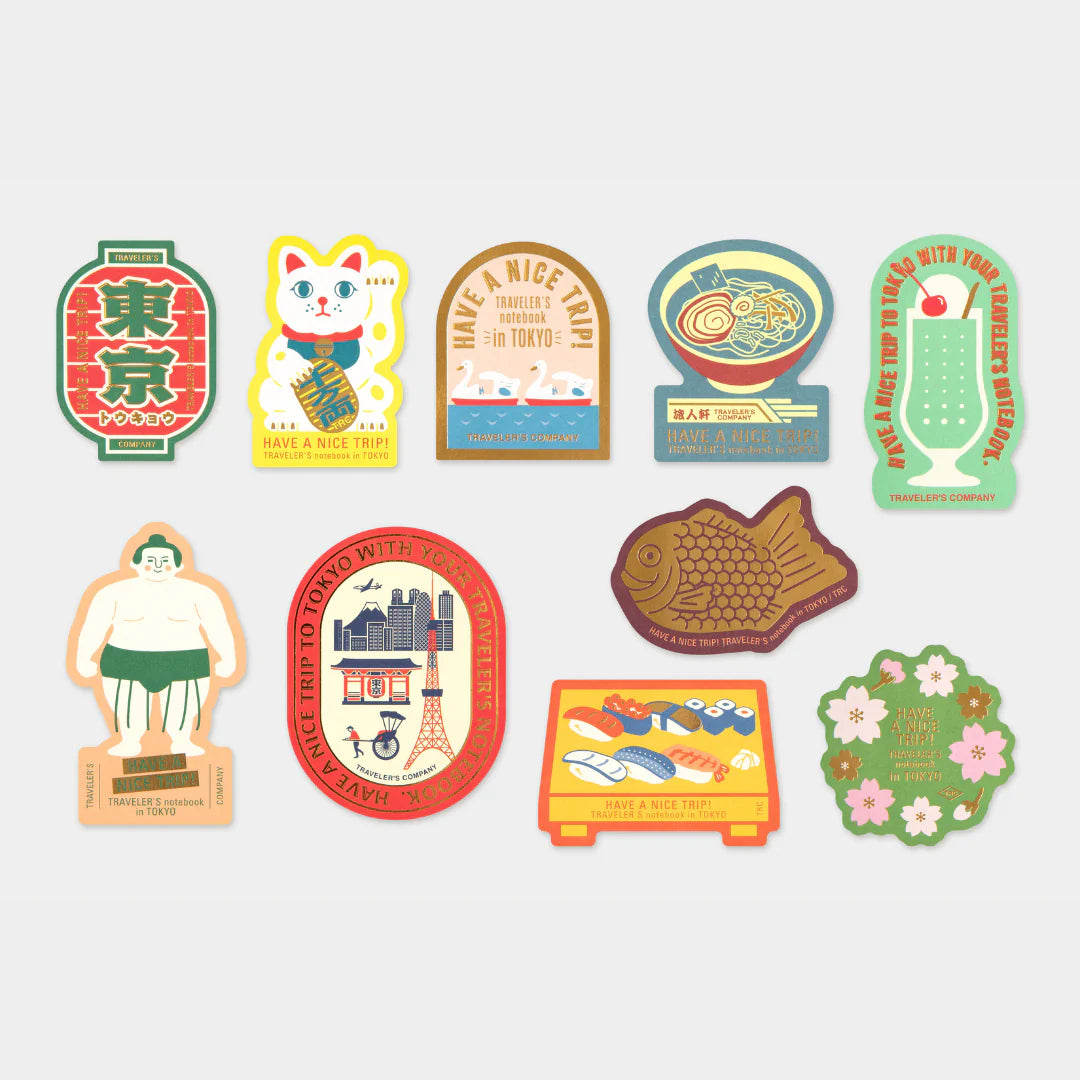 TN Traveler's Notebook - Tokyo Edition - Sticker Set