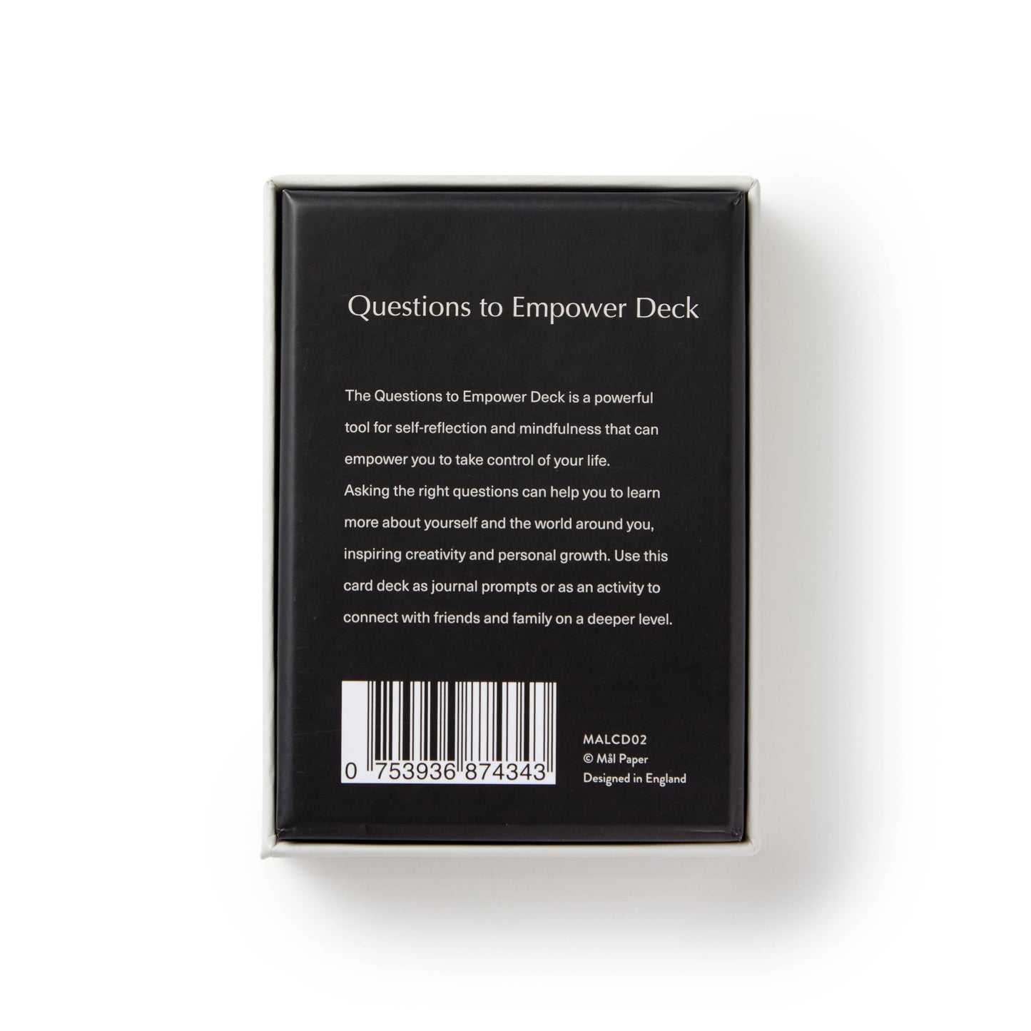 Questions to Empower Card Deck - Mindfulness Gift