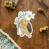 Chamomile Hedgehog Sticker