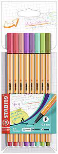 Stabilo Point 88 Fineliner | Pack of 8