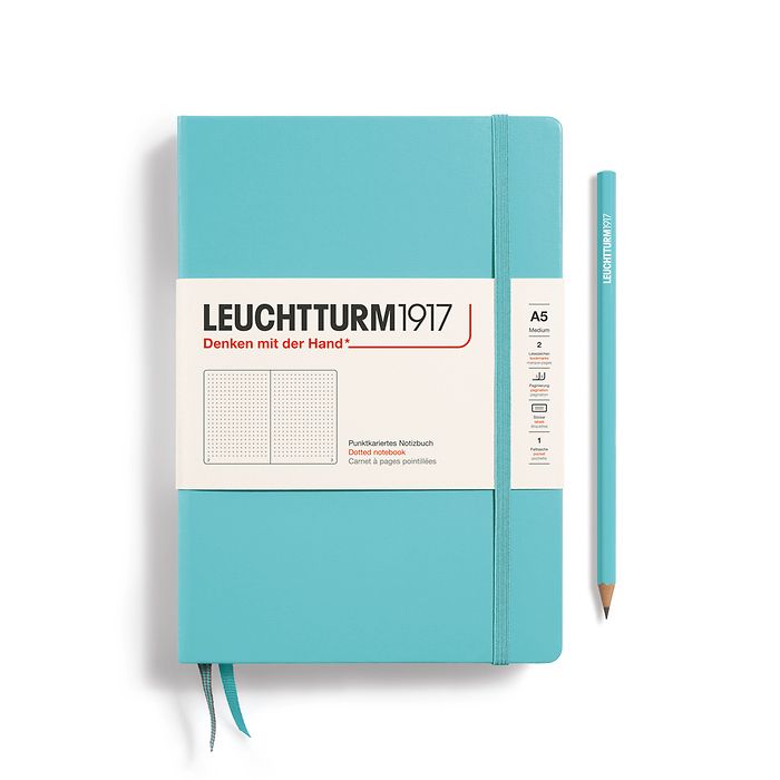 Leuchtturm1917 - A5 Hardcover Notebook - Dotted