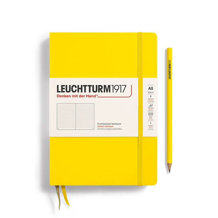 Leuchtturm1917 - A5 Hardcover Notebook - Ruled/Lined