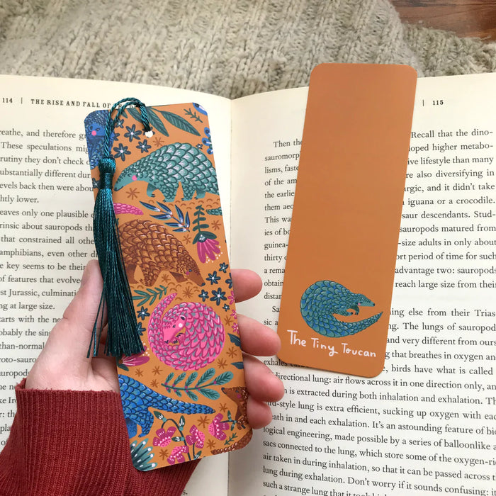 Pangolin Bookmark | The Tiny Toucan