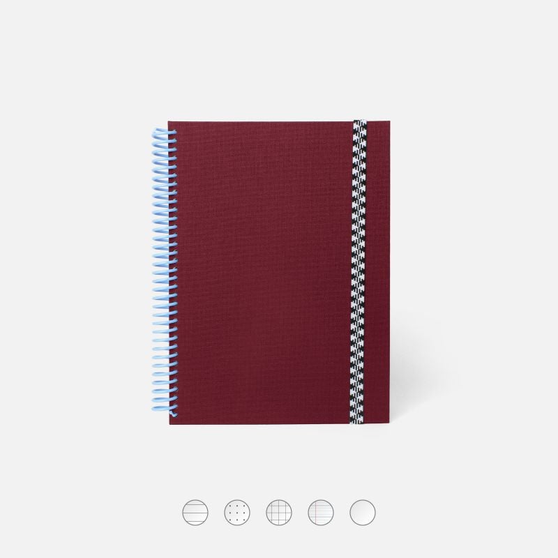 Papier Tigre Canvas A5 Notebook // dotted, multiple colours