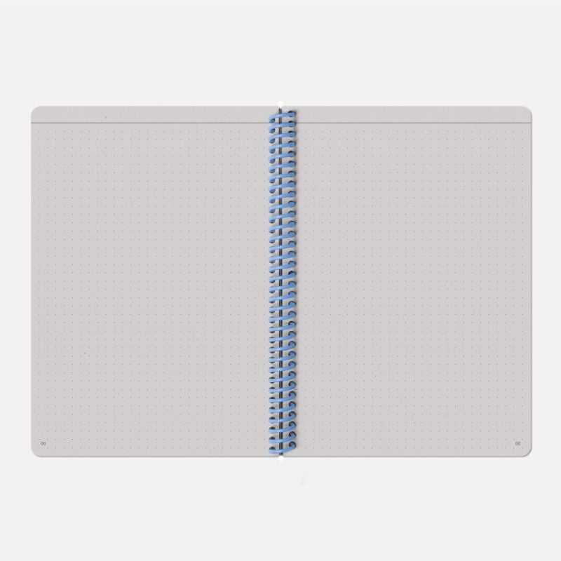 Papier Tigre Canvas A5 Notebook // dotted, multiple colours