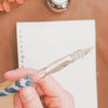 Glass Dip Pen by Janelle Tyler - Medium Fine / Clear