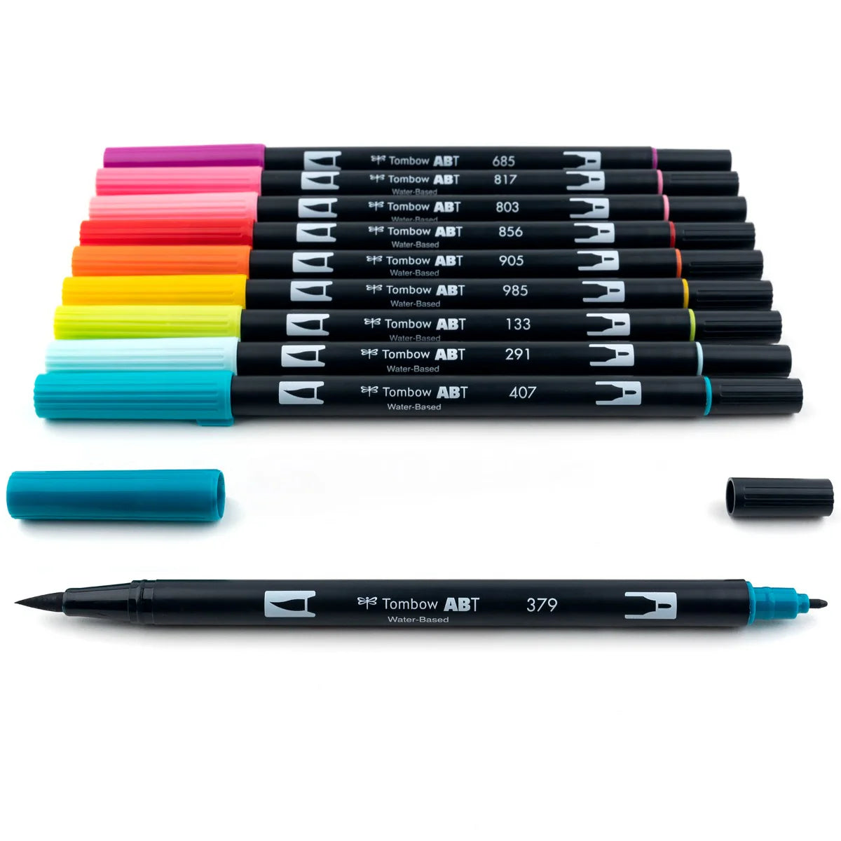 Tombow Dual Brush Pen Set - Tropical (10pk)