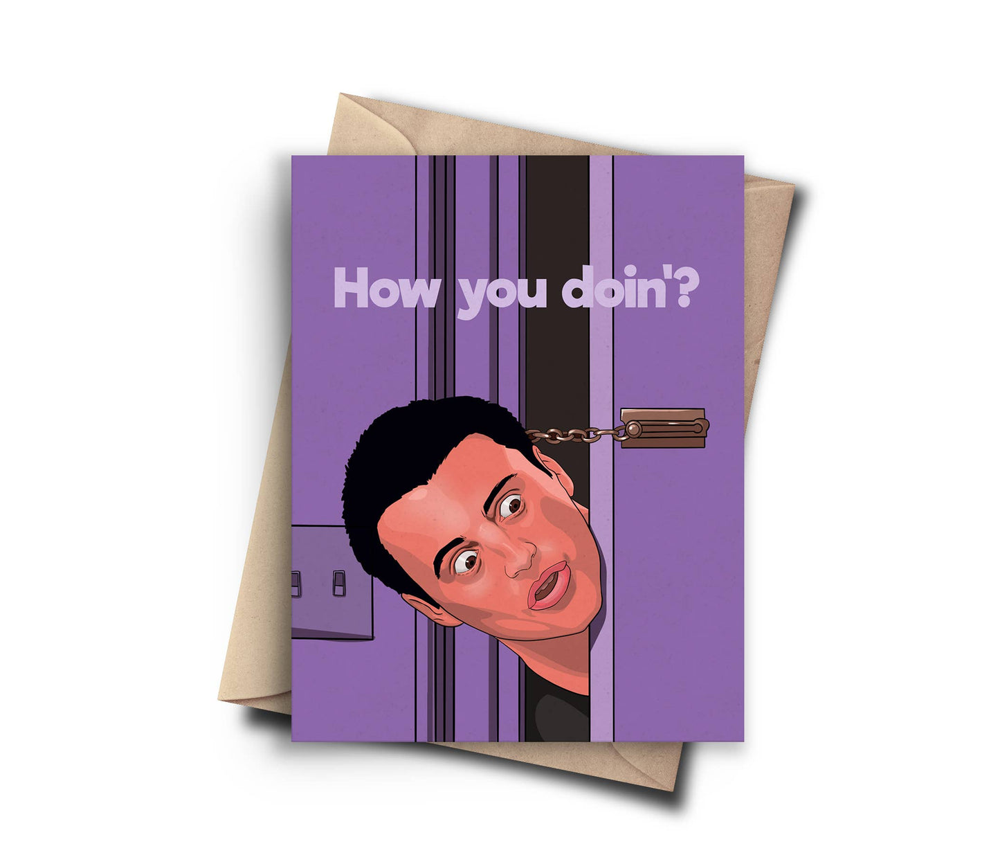 How you Doin Friends Funny Valentines Day Card Pop Culture