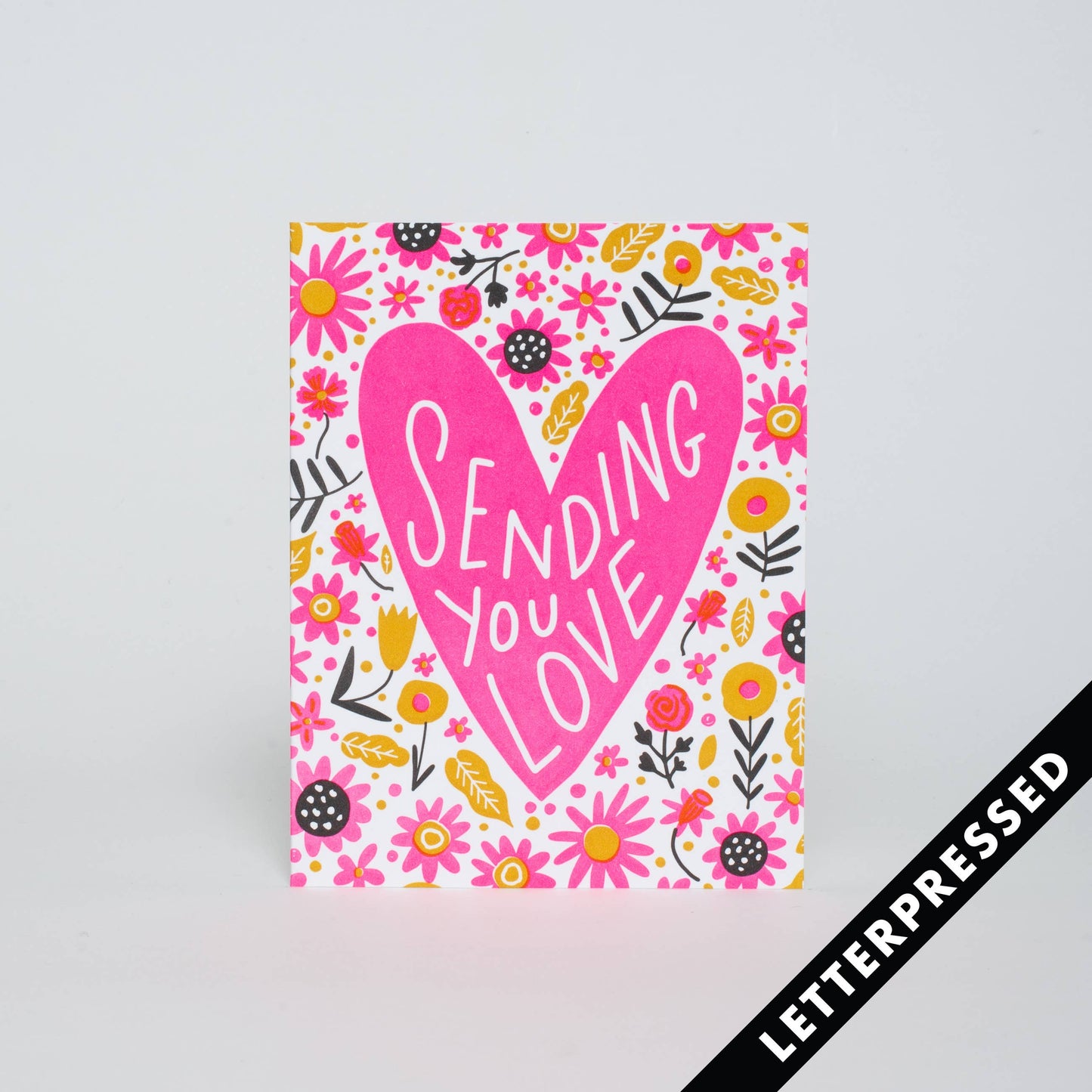 Sending You Love Greeting Card // valentine's day, just because, friendship, sympathy