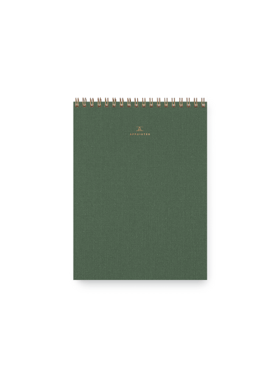 Appointed // Office Notepad, Fern Green