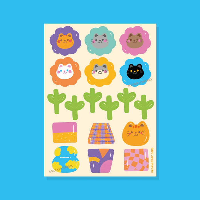 Flower Power Sticker Sheet